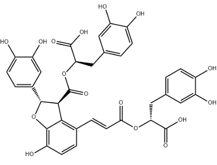 丹酚酸B结构式